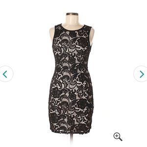 Perfect for holiday party- Black Lace Dress